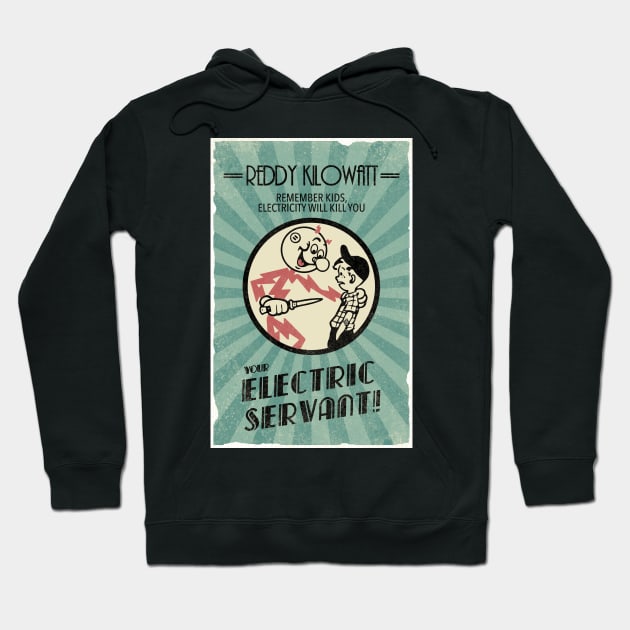 Electricity Will Kill You Hoodie by DrMonekers